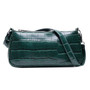 Retro Handbag Crocodile Leather Shoulder Bag