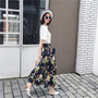 Bohemian High Waist Floral Print Skirts