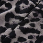 Vintage Leopard Print Asymmetrical Ruffle Skirt