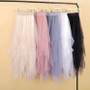 irregular Tulle Skirts Fashion Elastic High Waist Mesh Tutu Skirt