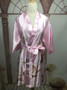 Silk Satin short Wedding Bride Bridesmaid Robe Kimono Sleepwear