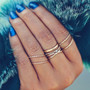 Vintage Knuckle Rings Set