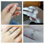 925 Sterling Silver Infinity Ring  Eternity Endless Love Gift Ring