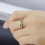 925 Sterling Silver Infinity Ring  Eternity Endless Love Gift Ring