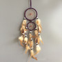 vintage home decoration retro feather dream catcher circular feathers wall hanging