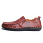 Leather Moccasin Casual Men's Shoe