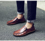 Leather Moccasin Casual Men's Shoe