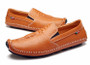 Luxury leather men's loafer shoe