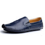 Luxury leather men's loafer shoe