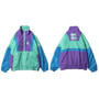 Uno Sual Retro Vintage Windbreaker Jacket