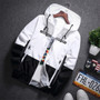 Casual Patchwork Windbreaker Bomber Jacket