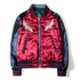 Reverisble Embroidery Bomber Jacket