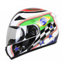 Full Face Motorcycle Helmet Skull Graphics