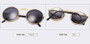 Vintage Steampunk Round Sunglasses