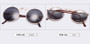 Vintage Steampunk Round Sunglasses