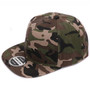 Camouflage snapback cap