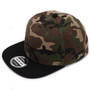 Camouflage snapback cap