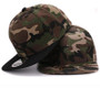Camouflage snapback cap