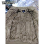 Winter Thicken Fleece  Jackets Mens Cotton Jacket Coat Multi-Pockets