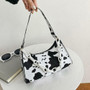 Fashion  Handbags Designer Artificial Leather  Underarm Bag Cow Tote