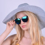 Round Mirrored Fashion Sunglasses