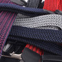 Men's Red & Black Braided Elastic Belts