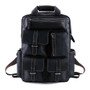 Travel Backpack Men Genuine Leather Backpack High Capacity Crazy Horse