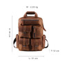 Travel Backpack Men Genuine Leather Backpack High Capacity Crazy Horse