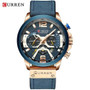 Watch Men Business Watches Orologio Uomo Leather band Wristwatch