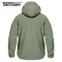 Winter Tactical Softshell Jacket Mens Fleece Jacket Coat Waterproof