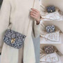 Women Snake Pattern Fashion Shoulder Messenger Bag Casual Chain Small