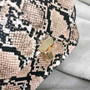 Women Snake Pattern Fashion Shoulder Messenger Bag Casual Chain Small