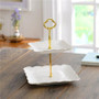 Elegant Ceramic 2 or 3 Tier Cake Stand Serving Trays