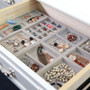 DIY Jewelry Drawer Organization Velvet Storage Trays