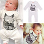 Fox Long Sleeve Jumpsuit Romper for Baby Girls and Boys