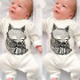 Fox Long Sleeve Jumpsuit Romper for Baby Girls and Boys