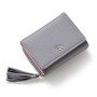 Tassel Women's Wallet With Zipper Coin Pocket Card Holder