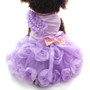 Dog Princess Tutu Rosette&Bow Dresses