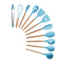 Silicone Cooking Utensils Set Non-Stick Spatula Cooking Tools Set