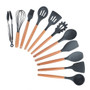 Silicone Heat Resistant Non-Stick Kitchenware Cooking Utensils Set