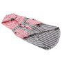 Dog Clothes Striped Hooded Casual Shirt