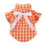 Dog Clothes Princess Sleeve Bow Shirt