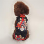Chinese Style Dogs Dresses Lace Wedding Princess Skirt