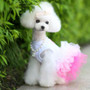 Summer Dog Dress Princess Teddy Skirts
