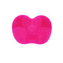 Foundation Makeup Brush Scrubber Board Silicone Makeup Brush Cleaner Pad Make Up Washing Brush Gel Cleaning Mat Hand Tool