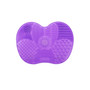 Foundation Makeup Brush Scrubber Board Silicone Makeup Brush Cleaner Pad Make Up Washing Brush Gel Cleaning Mat Hand Tool