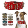 Pitbull Spiked Studded Dogs Collars