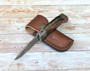 Handmade Damascus Folding Pocket Knife