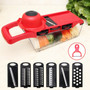 Multifunctional  Mandoline Vegetable Fruit Slicer Grater Cutter Peeler