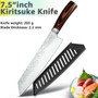 Professional Japanese Chef Knives 7CR17 Stainless Steel Kitchen Knife Set